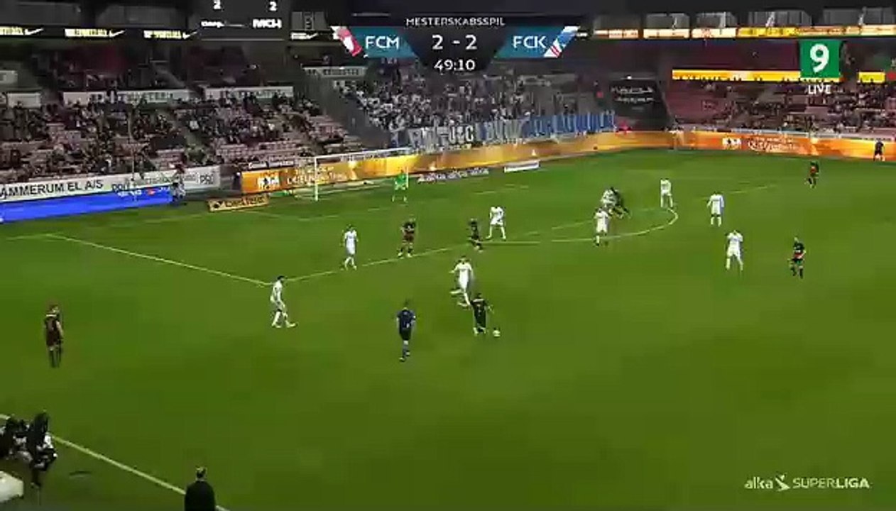 Paul Onuachu Goal HD - FC Midtjylland 3-2 FC Kobenhavn 17.05.2017