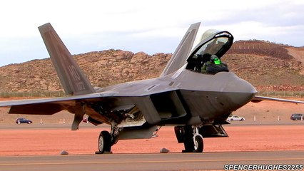 F-22 Raptor Engine Start-Up