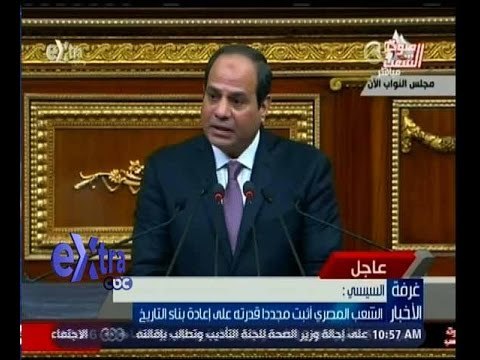 غرفة الأخبار | السيسي : عملت أكثر من 30 عاما في القوات المسلحة وكانت مصر هي الامل والرجاء