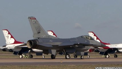 2011 Fort Worth Alliance Air Show - F-16 Fighting Falcon's