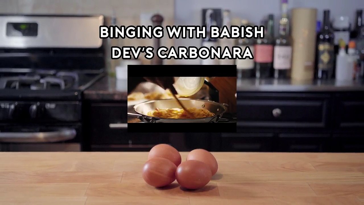 Binging with Babish: Master of None Carbonara