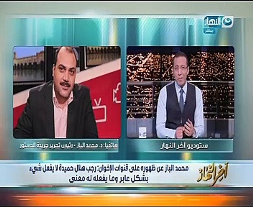 محمد الباز: مليار دولار حجم ميزانية حملة "عنان"...