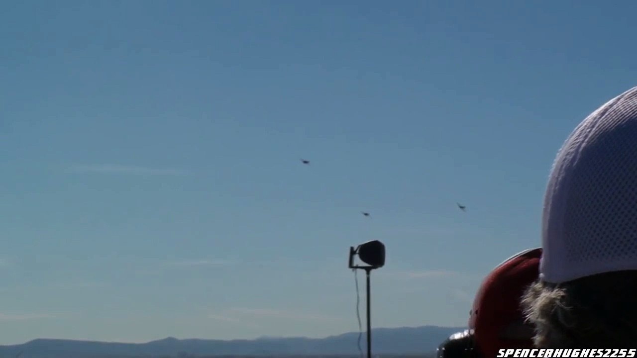 Aviation Nation 2010 - Warbird Flybys (F-86, P-51 & P-40)