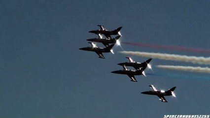 2010 California Capital Air Show - Patriots Jet Team (6-Ship) Formation