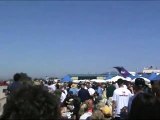 2007 Point Mugu air show - USAF Heritage Flight and F-15E and F-22 Afterburner Passes!!!