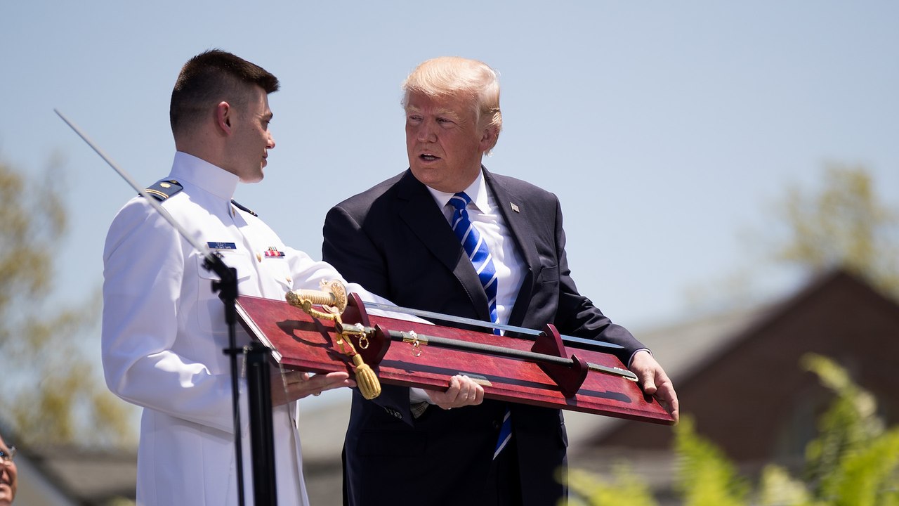 DHS chief caught on hot mic suggesting Trump use sword 'on the press'