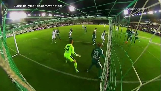 PAOK's coach Vladimir Ivic was hit on the head with a beer can