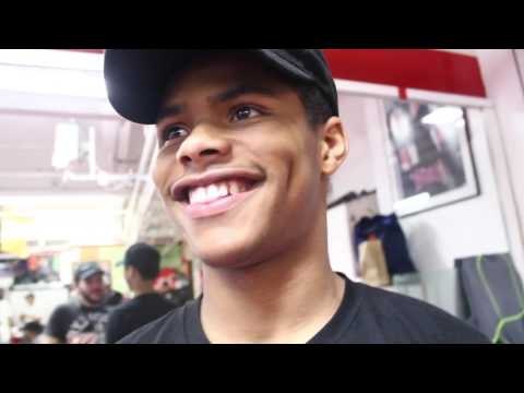 SHAKUR STEVENSON FROM NEWARK THERES NO PU**Y IN ME SAYS BLESSED TO HAVE WARD IN LIFE