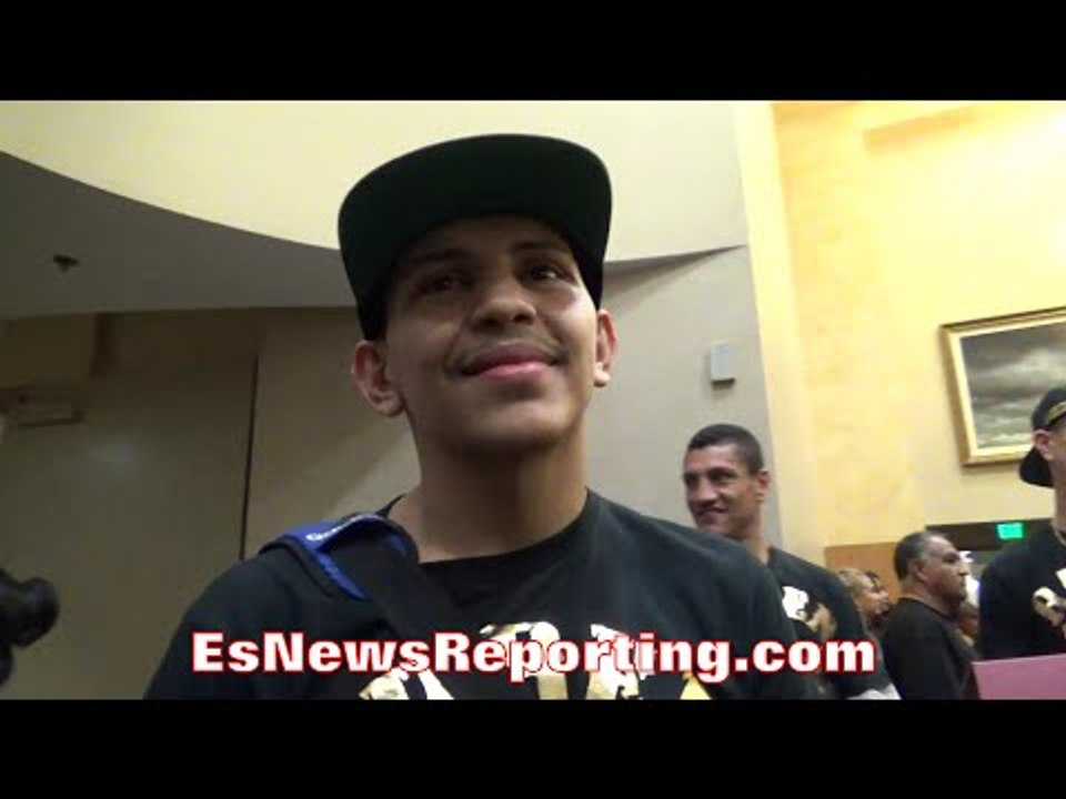 RUBEN MARTINEZ SPARRED BANDIDO VARGAS; GIVES VARGAS EDGE OVER LOMACHENKO BECAUSE OF HIS "B*LLS"