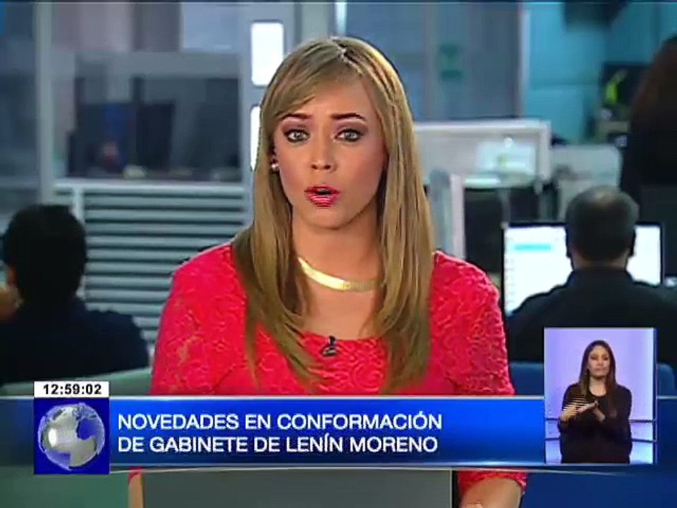 Presidente electo Lenín Moreno se reúne con sus Ministros