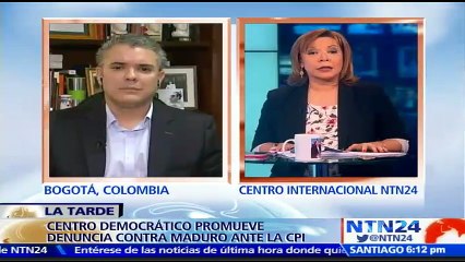 “Estamos viendo la configuración de principios de genocidio en Venezuela": Senador Iván Duque denunciará a Maduro ante l