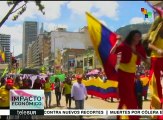 Colombia: trabajadores se movilizan contra políticas de Santos