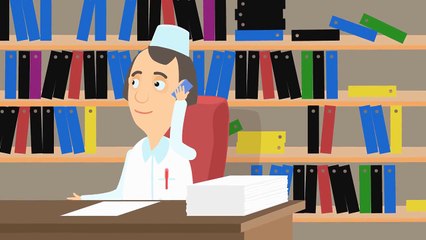 CALL AN AMBULANCE! Doc McWheelie gets SICK! - Health Education Cartoon for Kids!