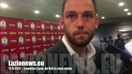 Juventus-Lazio 2-0, de Vrj in zona mista