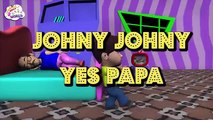 Johny Johny Yes Papa Cartoon Poem 3D  3D Animated English Nursery Rhymes For Kids With Lyrics