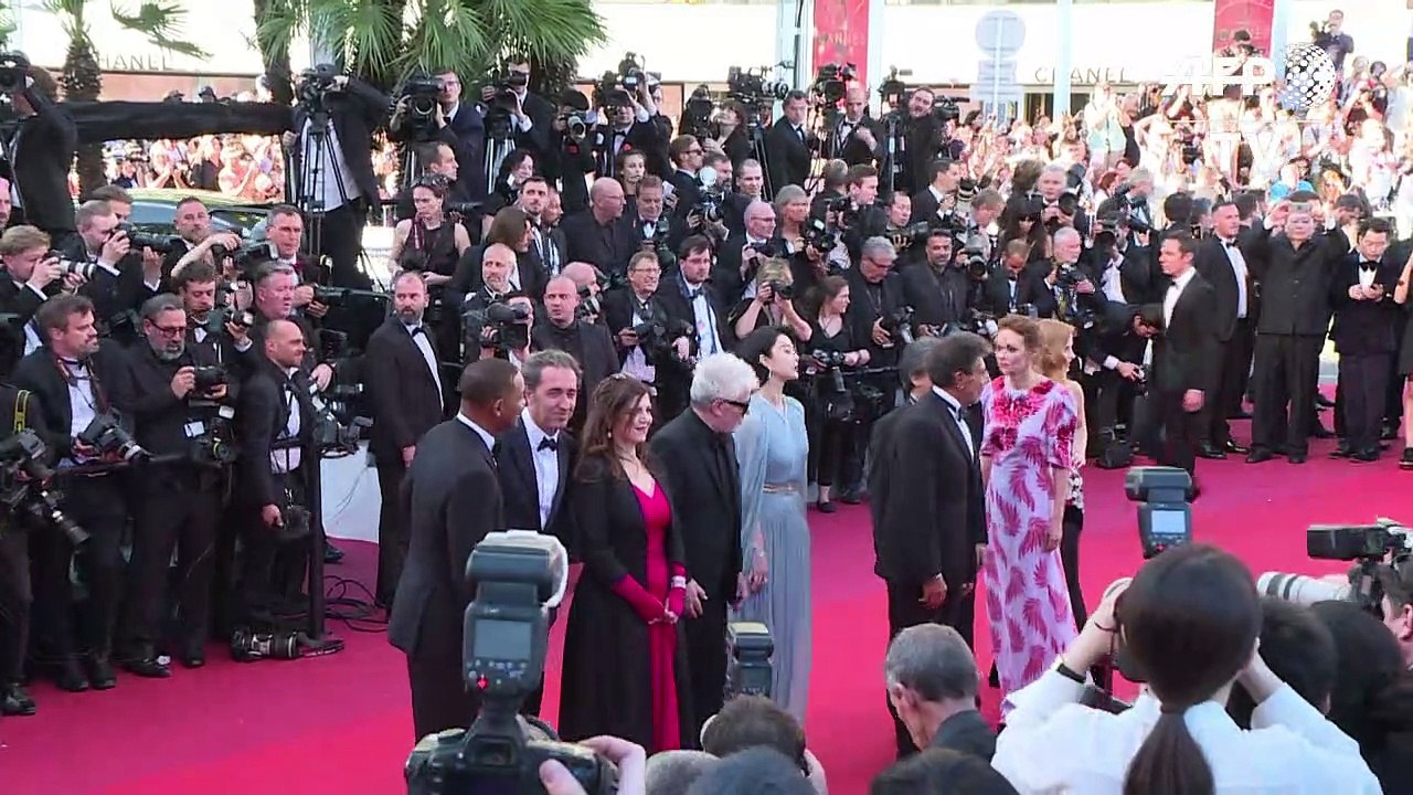 Cannes 2017: première montée des marches pour le jury