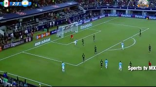 Gol de Messi - Mexico vs Argentina 2-2 Amistoso 2015