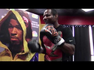 shawn porter gets ready to sparr shane mosley EsNews Boxing