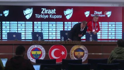 Maçın Ardından - Medipol Başakşehir Teknik Direktörü Avcı: "Fenerbahçe'nin Eline Şans Gelmesine...