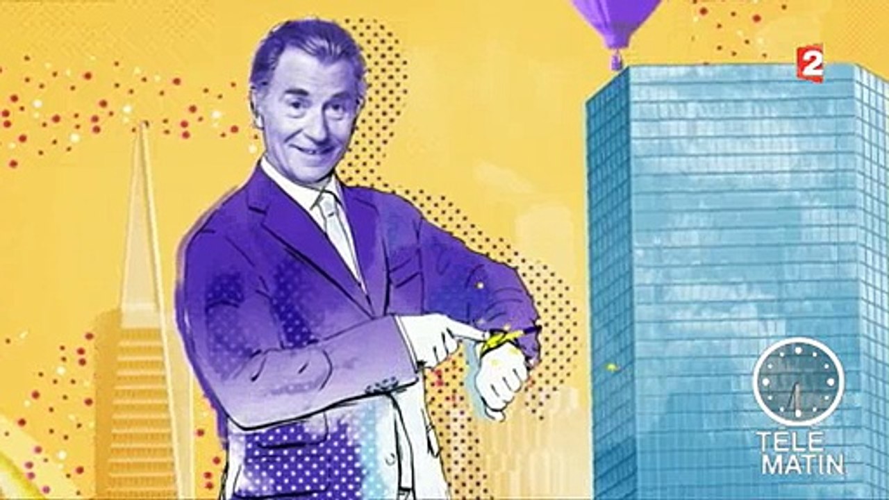 William Leymergie dans Télé Matin sur France 2