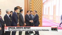 Moon's special envoys depart to key partner countries