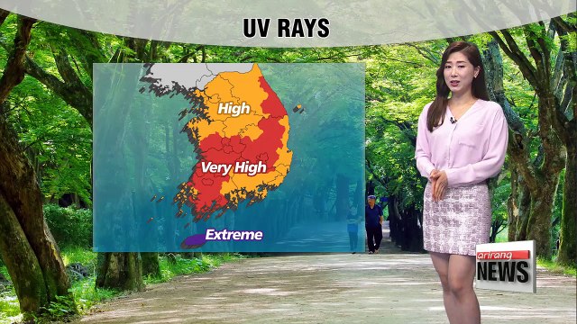 Summery temperatures under sunny skies, stronger UV rays
