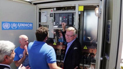 Jordan's Azraq refugee camp looks to solar energy