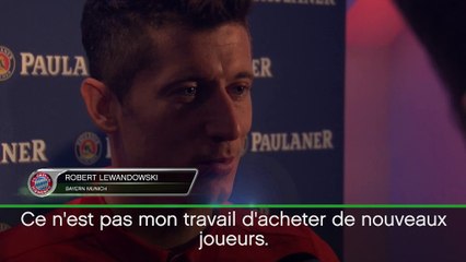 Bayern Munich -  Lewandowski : "Le club a besoin de recruter"