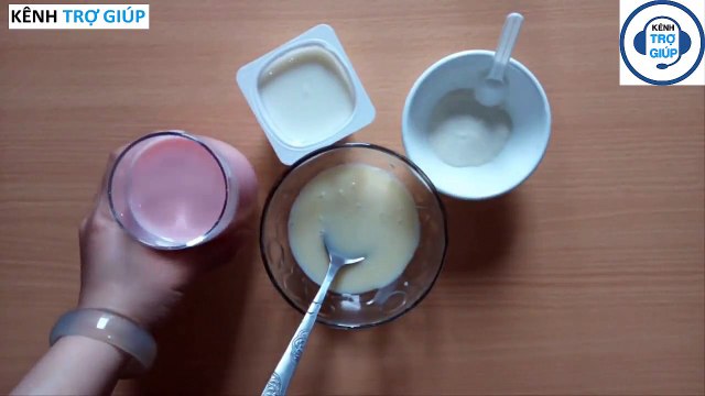 Cách Làm Sữa Chua Dẻo Ngon Mịn Bằng Bột Rau Câu - kenhtrogiup.com - YouTube
