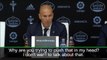 Zidane refuses to talk about potential La Liga failure