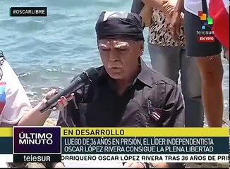 Mensaje de Oscar en conferencia de prensa