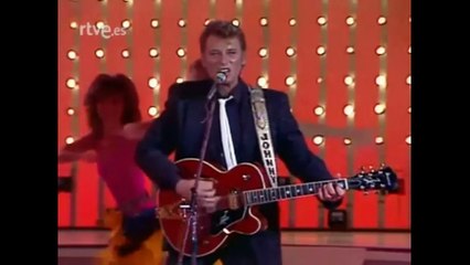 Johnny Hallyday:"Mon P'tit loup-"Superstars"-TVE Espagne (15.06.1984)