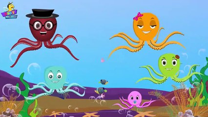 Octopus Finger Family Nursery Rhyme _ Finger Family Songs _ The Octopus Family-MuAYNfBY604