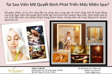 Tại sao Viên Mỹ quyết định phát triển Mộc Miên Spa-