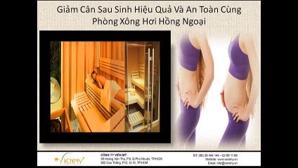 Giảm cân sau sinh an toàn và hiệu quả cùng Phòng xông hơi hồng ngoại