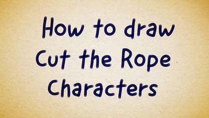 How to Draw Mouse from Cut the Rope Magic