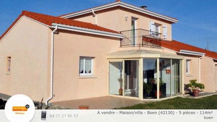 A vendre - Maison/villa - Boen (42130) - 5 pièces - 114m²