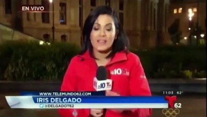 Reportera de Telemundo es agredida en directo