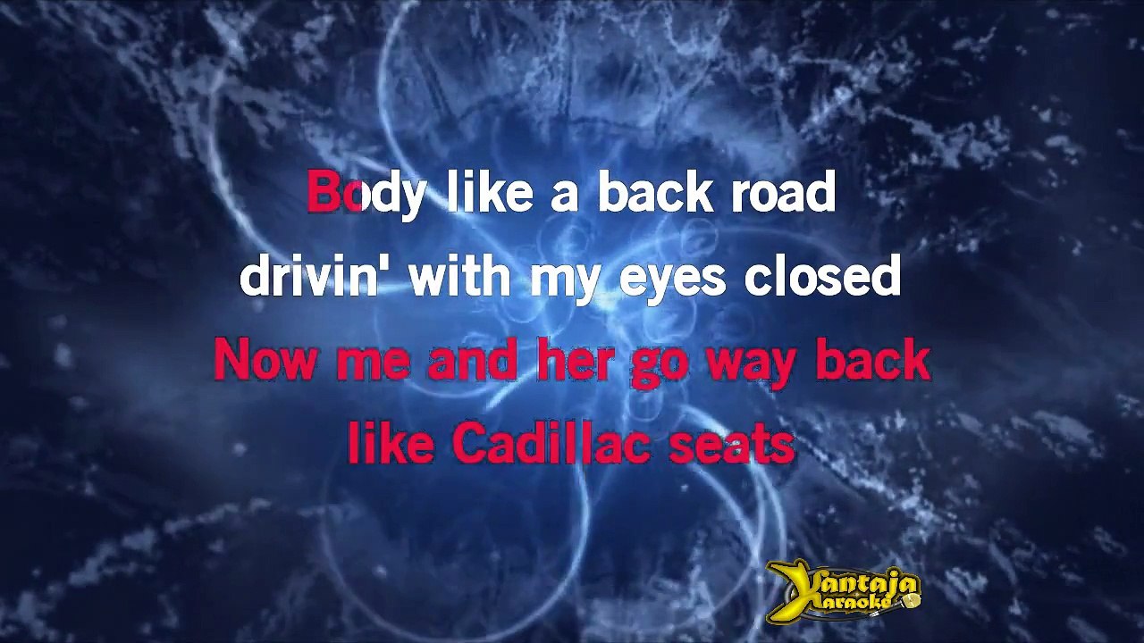 Sam Hunt - Body like a back road KARAOKE / INSTRUMENTAL - Vidéo Dailymotion