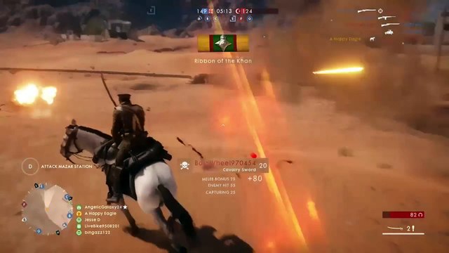 Battlefield 1: My job is done here... *rides off into the sunset*