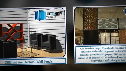 Different Architectural Wall Panels