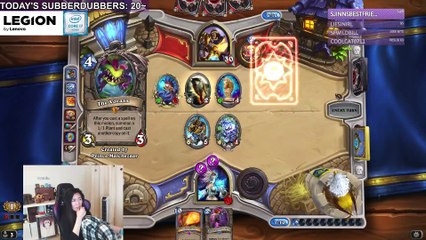 Hearthstone: Hafu's revealed card doesn't betray her.