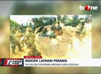 TNI Selidiki Penyebab Kecelakaan Pada Meriam di Natuna