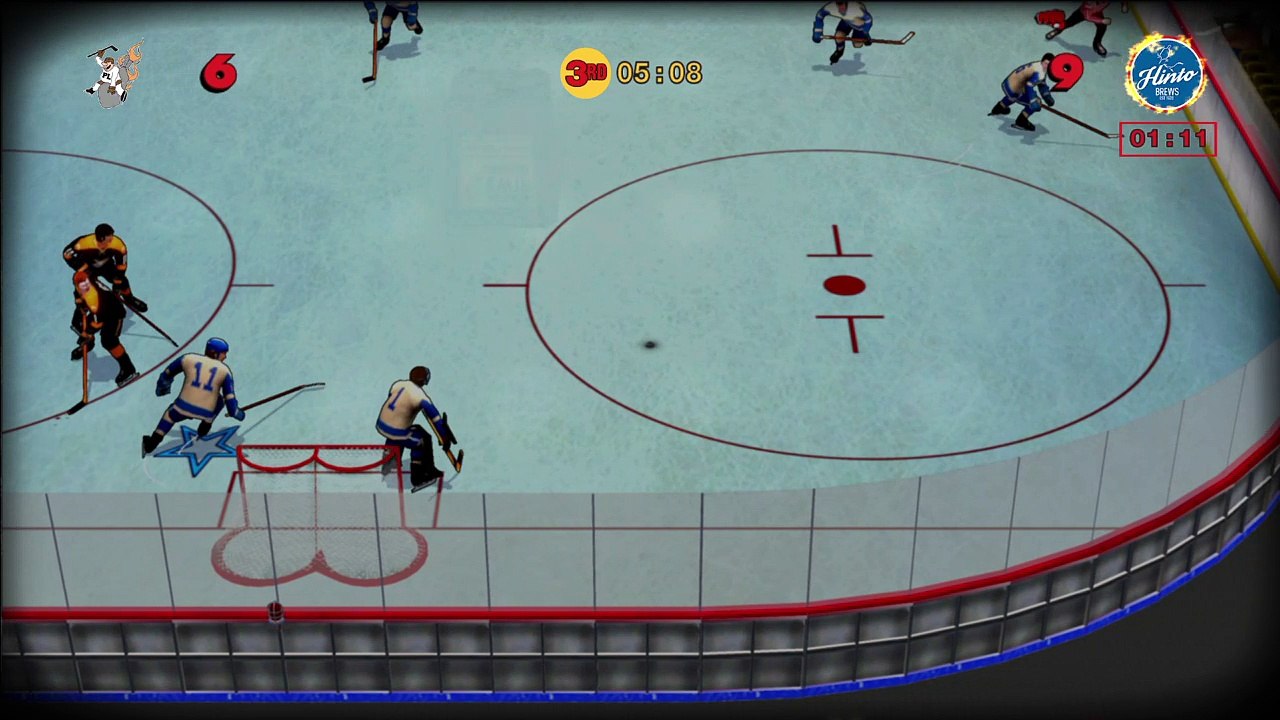 Old Time Hockey_Laying the BODY!!!
