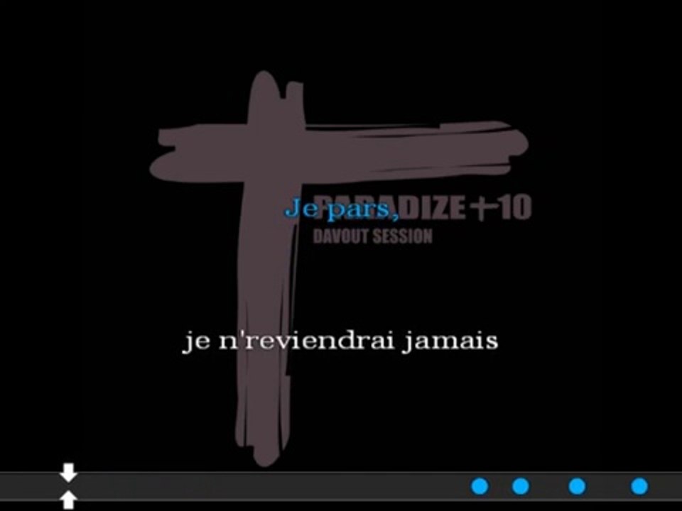 Indochine - Pink water KARAOKE / INSTRUMENTAL