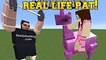 Pat and Jen Minecraft׃ REAL LIFE POPULARMMOS!!! (PAT THROWING WEIGHTS!!) Mod Showcase