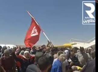 اتجاه شباب تطاوين المعتصم بالكامور "للفانا"  بعد رفض قرارات وزير التشغيل