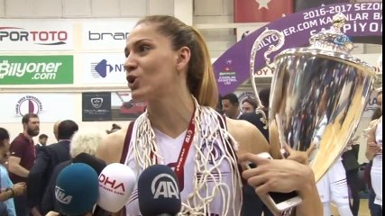 Bahar Çağlar: “Kupayı Başkanımız İçin Kazandık”