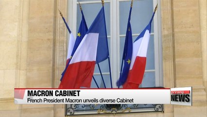 Macron unveils diverse Cabinet