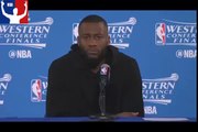 Jonathon Simmons Postgame Interview Spurs vs Warriors Game 2 May 16, 2017 NBA Playoffs